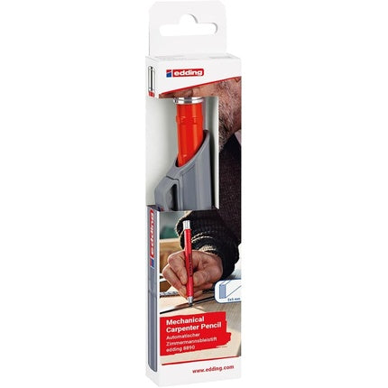 Edding 8890 Carpenter Pencil for Markings on Hard and Rough Surfaces