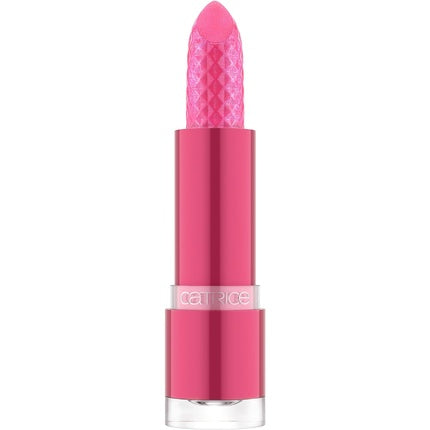 Catrice Glitter Glam Glow Lip Balm Lipstick No. 010 Pink Moisturizing Nourishing Color-Adapting Vegan Paraben-Free Microplastic-Free Nanoparticle-Free 3.2g