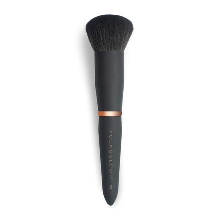 Youngblood Clean Luxury Cosmetics Luxe Foundation and Face Brushes Liquid Powder Foundation Brush Concealer Brush Highlight and Contour Brush Vegan Cruelty-Free YB3 Liquid Buffing Brush