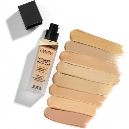 Eveline Wonder Match Luxury Foundation Adapting 05 Light Porcelain 30ml