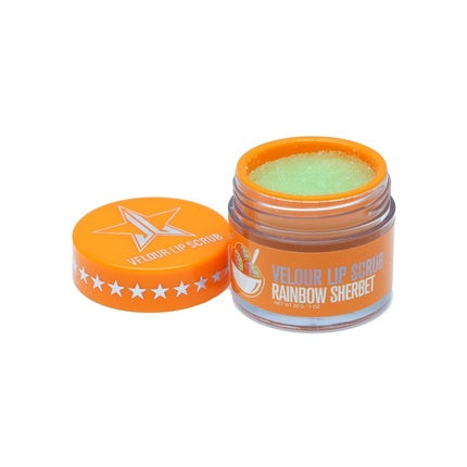 Jeffree Star Summer Collection Velour Lip Scrub Rainbow Sherbet