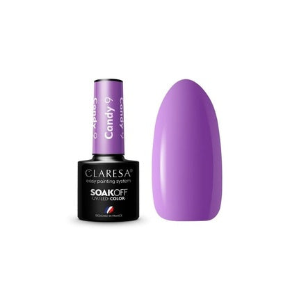 Claresa Soak Off Uv/Led Hybrid Nail Polish 9 Candy 5g