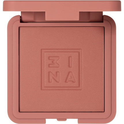 3INA Makeup The Blush 503 Nude Powder Blush Natural Silky Finish Luminous Pressed Mineral Powder Cheek Blush Illuminating Buildable Long Lasting Formula Vegan Cruelty Free