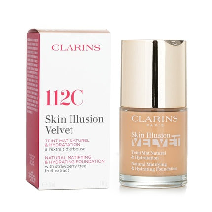 Skin Illusion Velvet Natural Matte Finish & Hydrating Foundation 30ml 112C