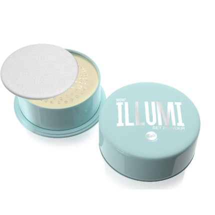 Bell Wow! Illumi Set Powder Loose Face & Body Lightening Illuminating Powder