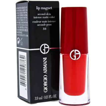 Giorgio Armani Lip Magnet Coral Matte Liquid Lipstick 301 Heat 3.9ml