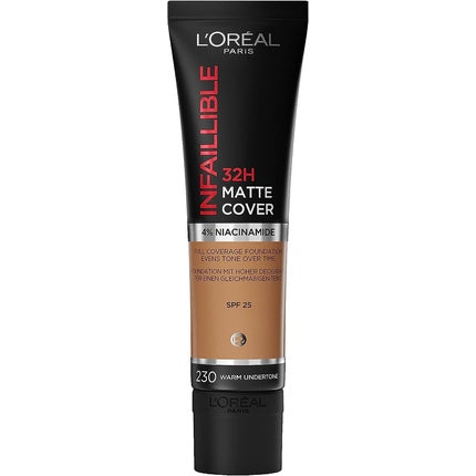 L'Oreal Paris Infallible 24H Mate Cover Foundation Tom 230 Radiant Honey 30ml