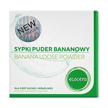 Ecocera Banana Loose Powder For Dry And Sensitive Skin - 8g