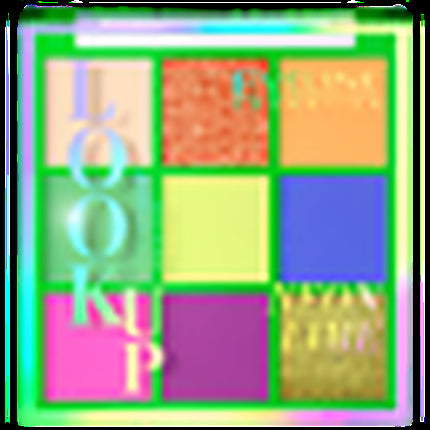 Eveline Look Up Neon Lime Eyeshadow Palette 9 Shades 10.8g