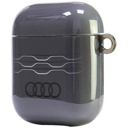 Audi IML Geometric Pattern Case for AirPods 1/2 Grey