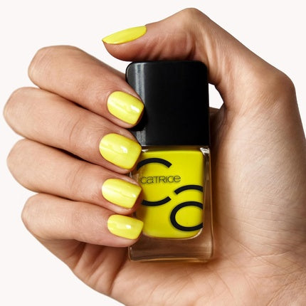 Catrice ICONAILS Gel Lacquer Nail Polish No. 171 Yellow Long-Lasting Glossy Acetone-Free Vegan Without Microplastic Particles Without Preservatives 10.5ml