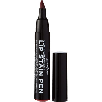 Semi-Permanent Lip Stain Pen 9 - Up to 12 Hour Creamy Matte Lip Color with Reversible Nib 1 Count