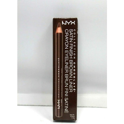 NYX Cosmetics Collection Chocolate Satin Finish Brown Liner 1.14g/0.04oz