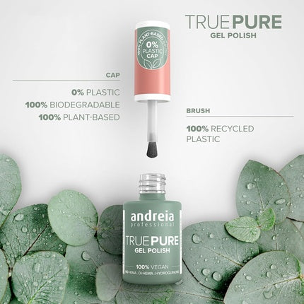 Andreia Professional Hema Free Gel Polish True Pure 21 Free and 100% Vegan for Sensitive Nails 10.5ml