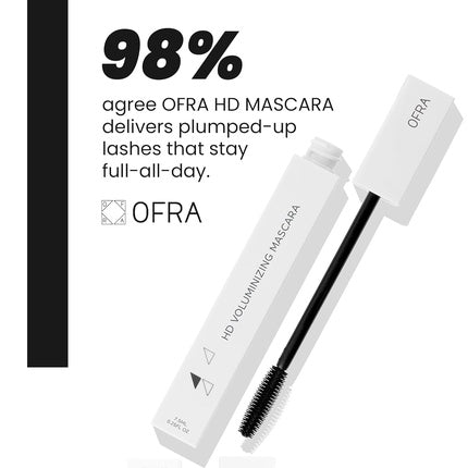 Ofra HD Volumizing Mascara Black 0.3 Oz
