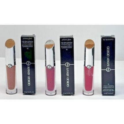 Giorgio Armani Prism Glass Lip Gloss 3.5ml - Choose Shade - New in Box