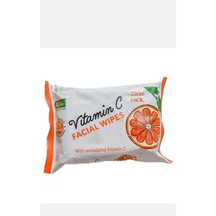 Revitalizing Vitamin C Facial Daily Cleansing Wipes Makeup Remover 25 Wipes