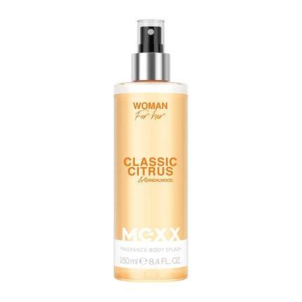 MEXX WOMAN Body Mist Light Floral Fresh Body Spray for the Modern Optimistic Woman 250ml