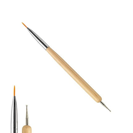 Peggy Sage 2-In-1 Nail Art Brush