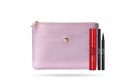Pupa Liquid Eyeliner Black 15 Ml And Vamp Sexy Lashes Paraben-Free Mascara 011 Sexy Black 12 Ml Tester