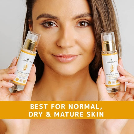 Orientana Natural BB Cream Perfect Coverage Anti-Aging SPF 30 Vegan & Natural Moisturizing & Glow Effect Skin Care Smoothing Medium Tone 30ml Golden Ginseng