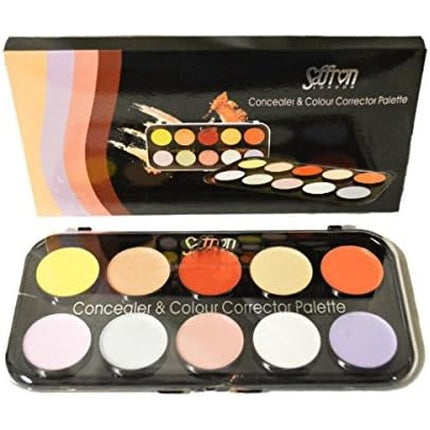 Saffron Concealer and Color Corrector Palette 35g