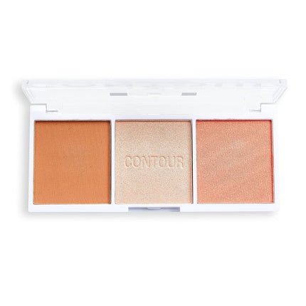 Revolution Relove Trio Contour Palette in Sugar