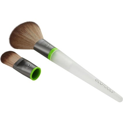 EcoTools Total Senses Foundation Brush Duo Interchangeable Makeup Brush with Aromatherapy