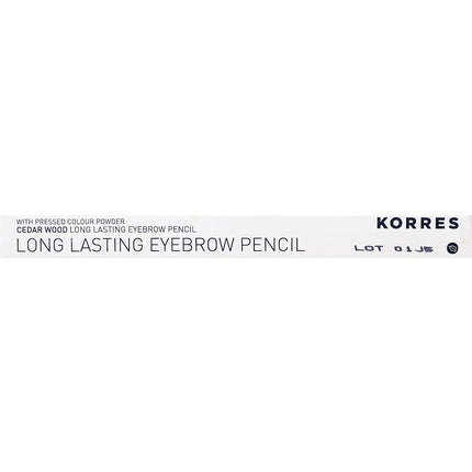 Korres Cedar Eyebrow Pencil 1.29g Light
