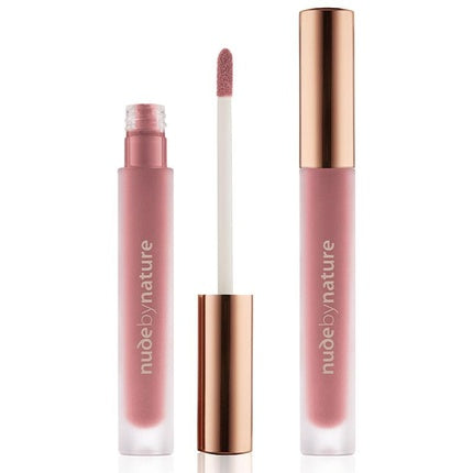 Nude by Nature Satin Liquid Lipstick Satin Matte Finish Highly Pigmented