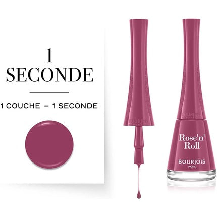 Bourjois 1 Seconde Nail Polish 48 Rose'n'Roll