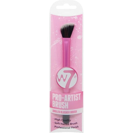 W7 Pro-Artist Angled Blusher/Highlighter Makeup Brush