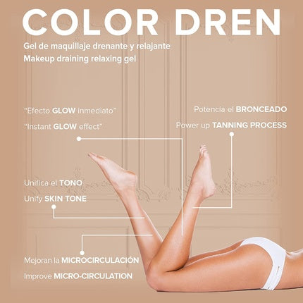Elifexir Color Dren Leg Make-Up with Tanning Effect 150ml