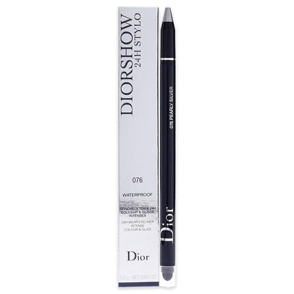 Christian Dior Diorshow 24H Waterproof Eyeliner Pen 076 Pearly Silver