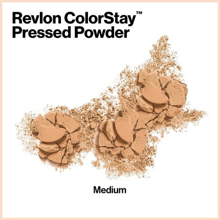 Revlon Colorstay Pressed Powder Longwearing Oil Free Fragrance Free Noncomedogenic Face Makeup 8.4g