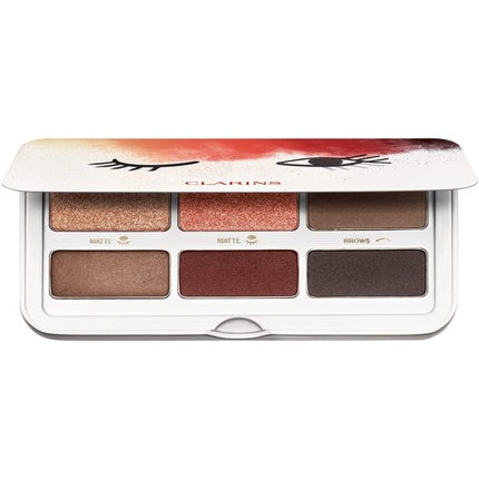 Clarins Ready In A Flash Eyes And Brow Palette 7.6g