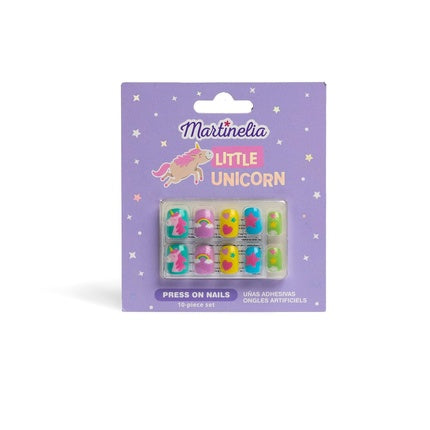 Martinelia Nail Set for Girls - Pink Press-On Nails - Fun Beauty