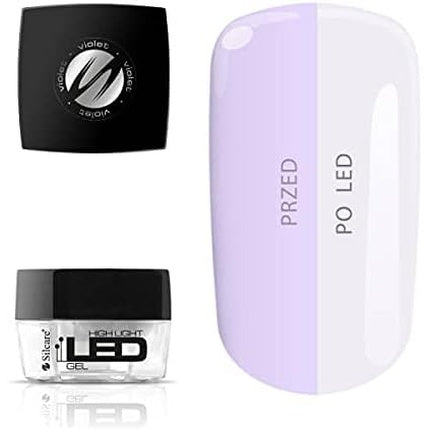 Silcare High Light LED Violet Gel Builder 15g