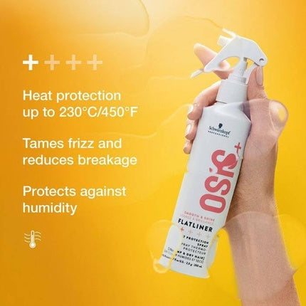 Schwarzkopf Osis Flatliner Heat Protection Spray 200ml