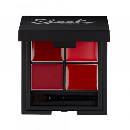 Sleek Lipstick Palette with 4 Shades - Various Colors