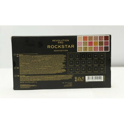 Revolution Pro Rockstar Noir Edition Eyeshadow Palette