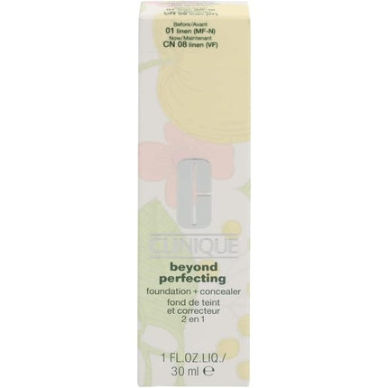 Clinique Beyond Perfecting Foundation & Concealer 02 Alabaster 30ml