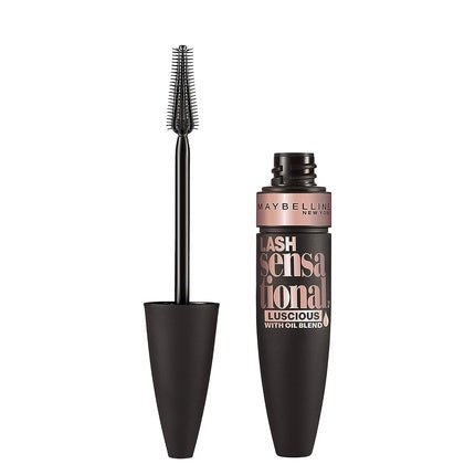 Maybelline Lash Sensational Mascara Luscious Black With Oil Blend 9.5ml