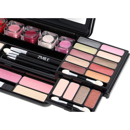 ZMILE COSMETICS Classic Beauty Box Vegan Cosmetics with Mirror Small Make-Up Set for On the Go Traveling and as a Gift