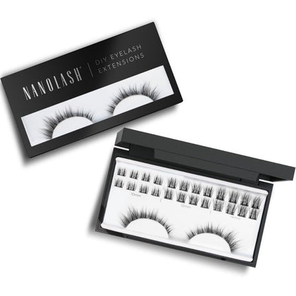 Nanolash Eyelash Artificial Eyelashes In Clusters Divine 36 Pieces