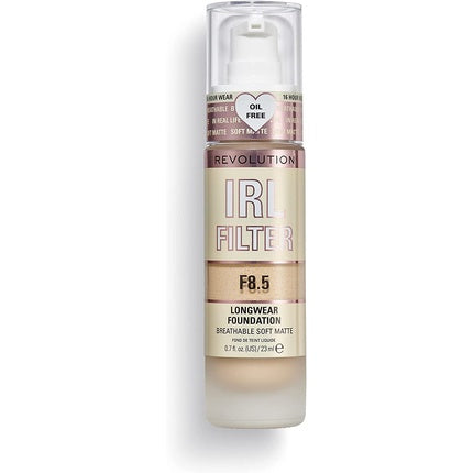 Makeup Revolution IRL Filter Longwear Foundation F8.5 23ml