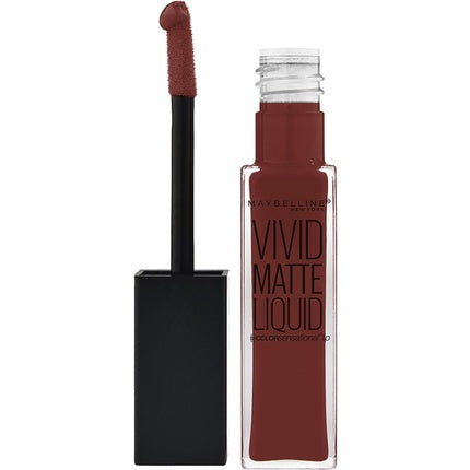 Maybelline Color Sensational Vivid Matte Liquid Lipstick Coffee Buzz