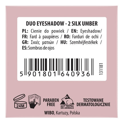Wibo I Choose Eyeshadow Duo Nr 2