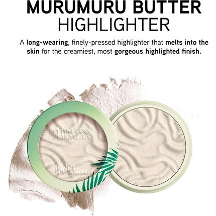 Physicians Formula Murumuru Butter Highlighter Cream-to-Powder Ultra-Rich Formula Lightweight and Blendable Coverage Champagne