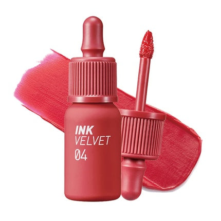 Peripera Ink the Velvet Lip Tint Liquid Lip 0.14 fl oz 004 Vitality Coral